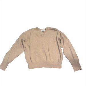 Puritan Women's V-Neck Sweater - Tan
